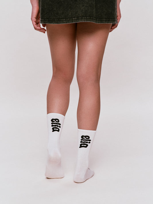 壓好你的腳背 止滑中筒襪