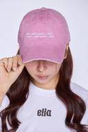 Pole Life Embroidered Cap - Pink