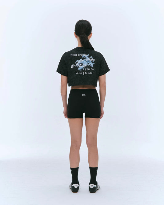 Please Spot Me! Cropped T-shirt