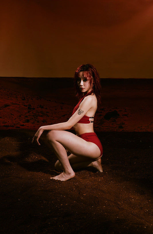 「尚未開賣」雅典娜經典上身-紅