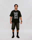 兩邊都練 水洗T-Shirt - 男女共款